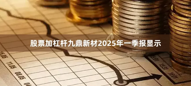 股票加杠杆九鼎新材2025年一季报显示